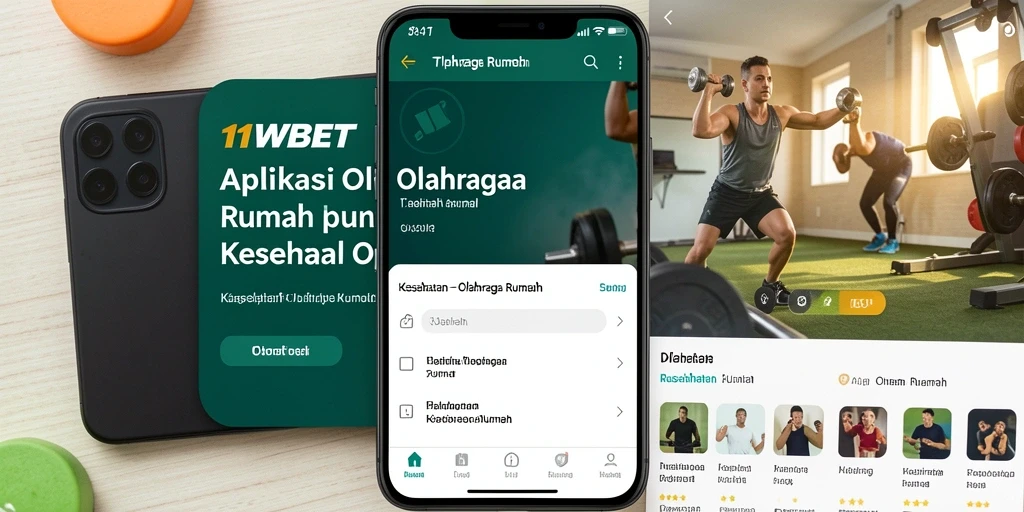 Antarmuka aplikasi 11WBET yang intuitif dan mudah digunakan.