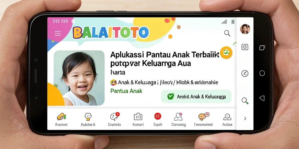 Tampilan antarmuka aplikasi BALAITOTO yang mudah digunakan.