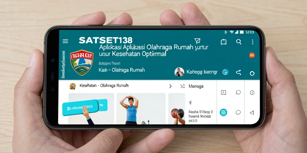 Tampilan antarmuka SATSET138 yang sederhana dan menarik untuk olahraga rumah.